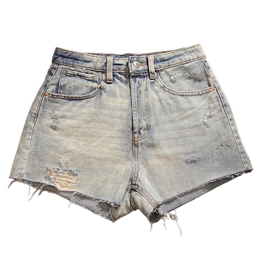 Wild fable super high rise cut off jean shorts size 2